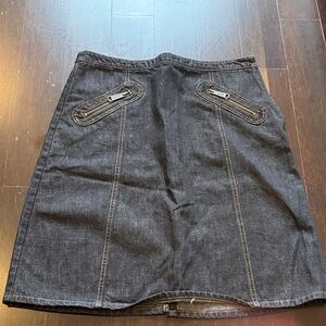 D&G Dolce & Gabbana Dark Denim Pencil Skirt
Vintage